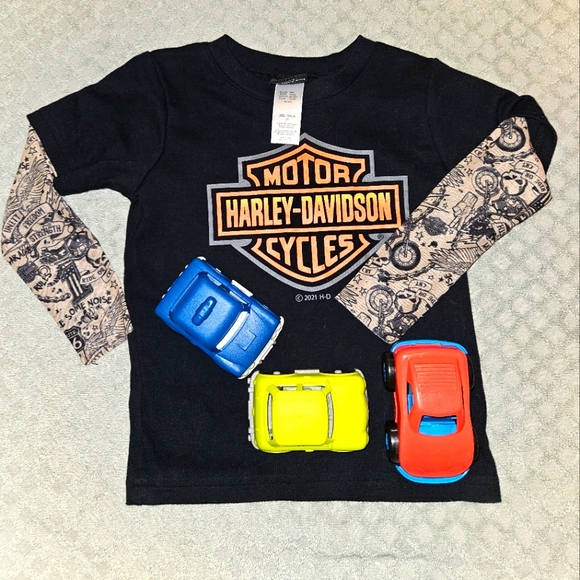 Source Unknown Other - Harley Davidson T Shirt Tattoo Arm Sleeves